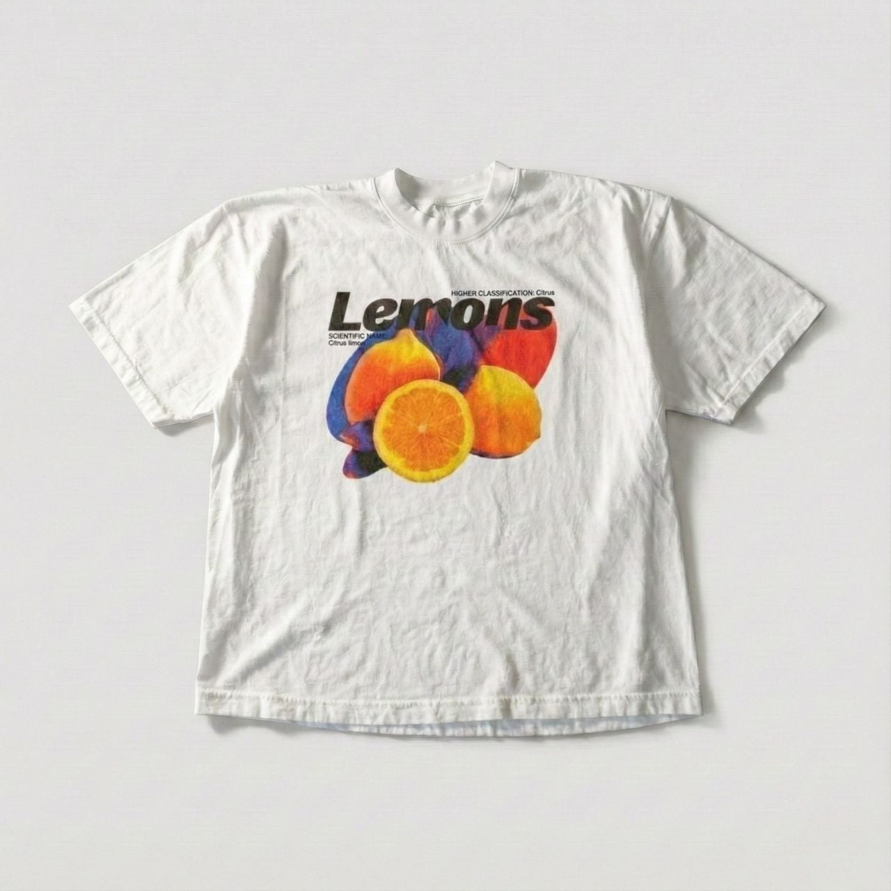 Lemons Vintage Graphic Tee – Y2K Retro Aesthetic