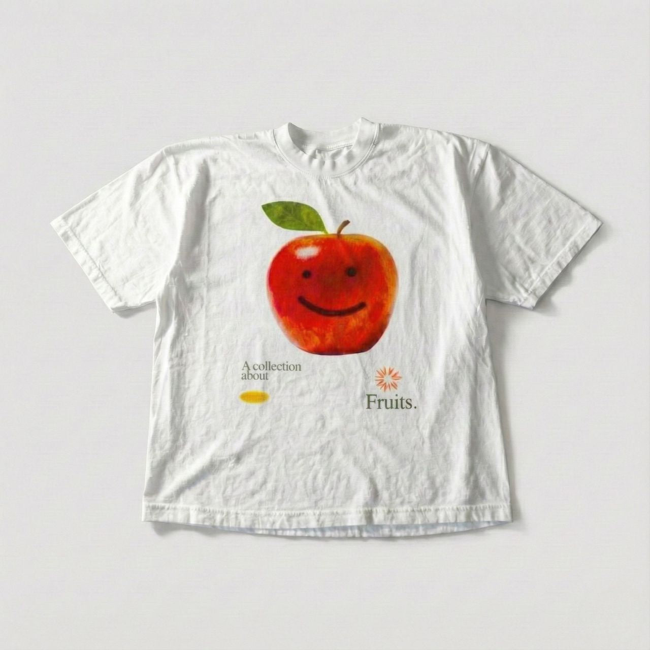 Apple Fruits Graphic Tee – Y2K Kawaii Retro