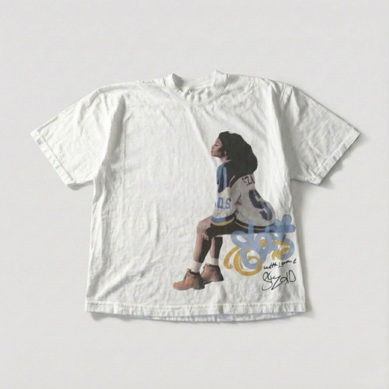 SZA Vintage Graphic Tee - Y2K Streetwear
